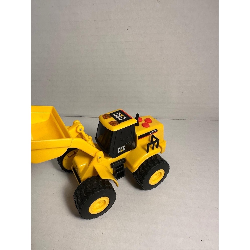 DIG 350 Loader Plastic Yellow Black Toy Construction Vehicle